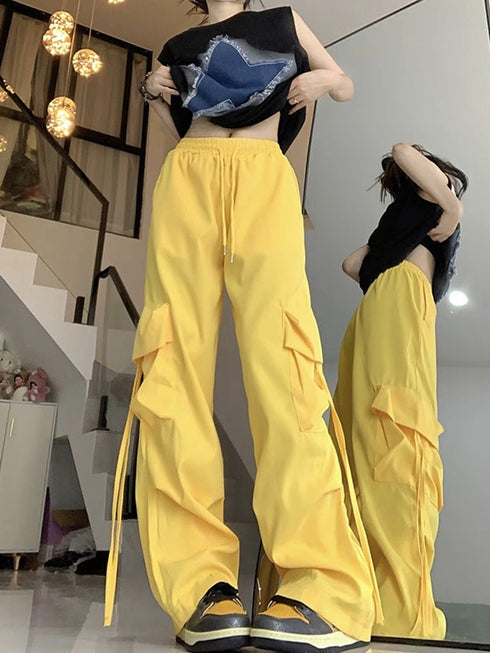 カラーカーゴパンツ